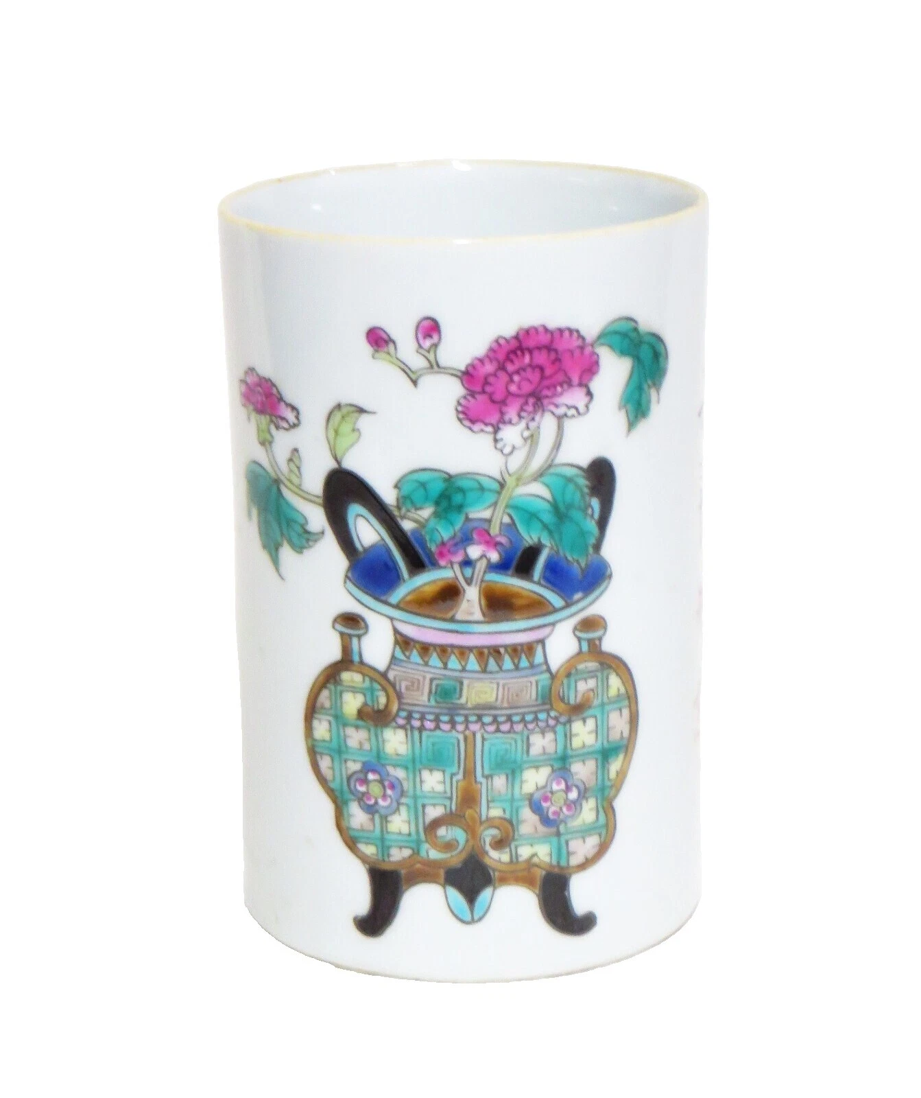Multi-Color Antique Chinese Brush Pots