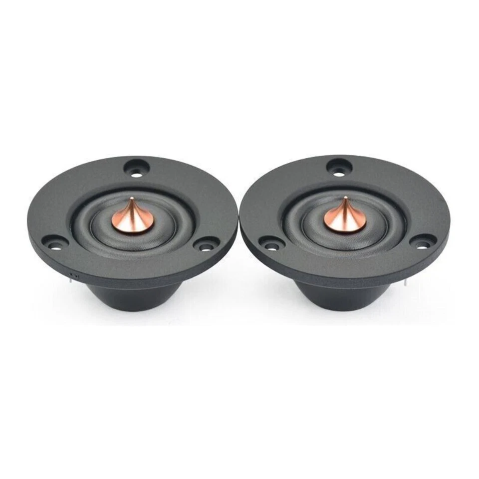 2 pezzi altoparlante tweeter HIFI seta home theater altoparlante audio 2 pollici 30 W 6 Ohm - Immagine 3 di 4