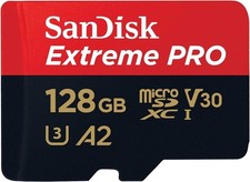 Sandisk Micro SD Card 128GB Extreme Pro Memory Cards