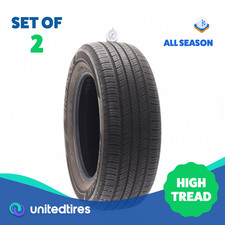 Set Of 2 Used 21560r16 Hankook Kinergy Gt 95h - 832