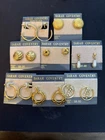 Vintage Jewelry SARAH COVENTRY GOLD EARRING LOT NOS