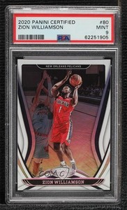 2020-21 Certified Zion Williamson #80 PSA 9 MINT