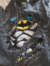 NWT DC Comics Classic Batman Shirt Youth Boy's Size Large 10/12