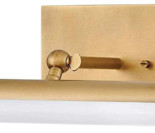 Hinkley Lighting 31010 Regis 14"W LED Accent Picture Light - Brass - Picture 2 of 7