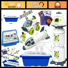Space Toy Set for Kids - Play Spaceships, Astronauts Rocket Toys for Adventure