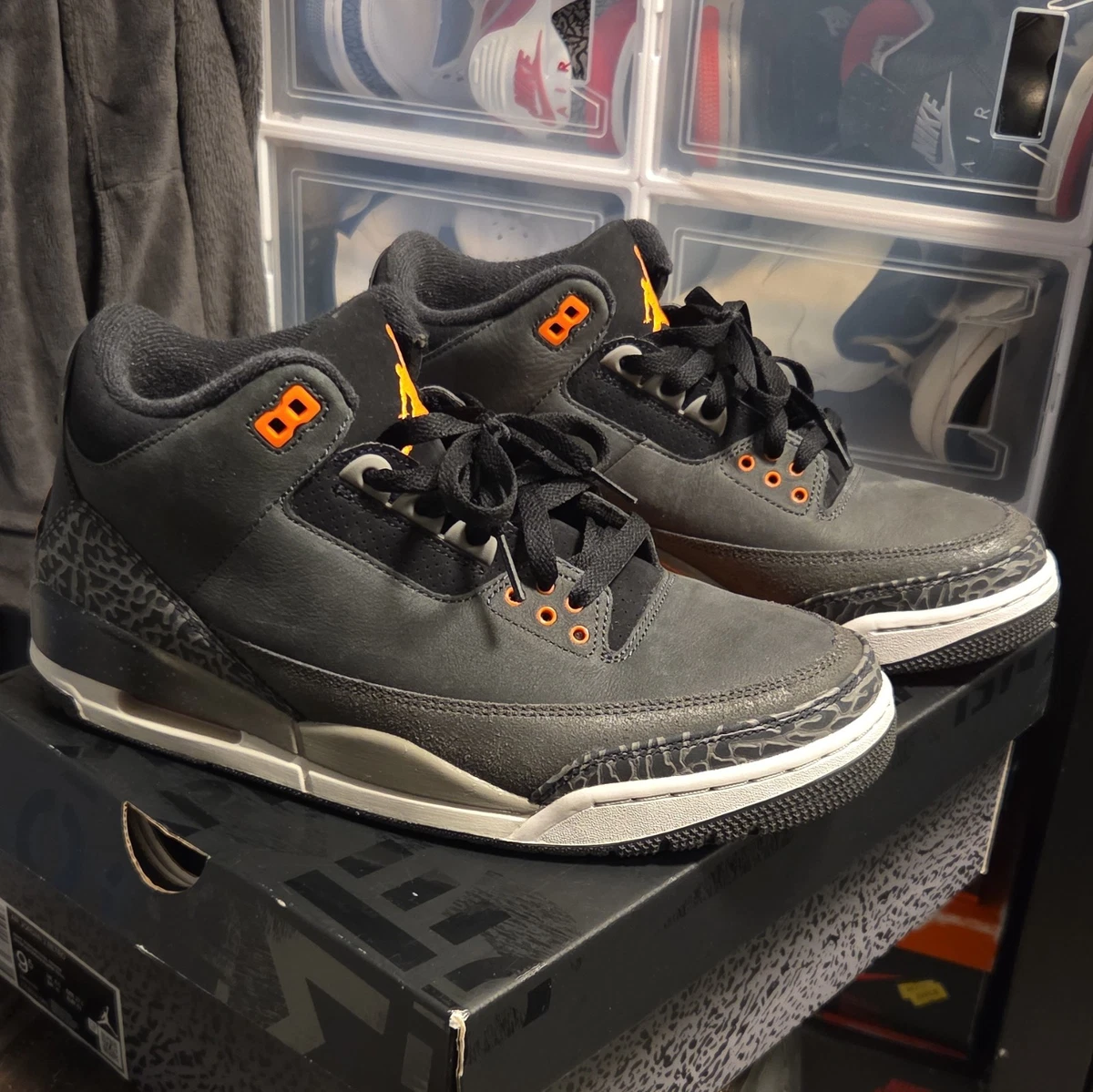 Jordan 3 Retro Black for Sale | Authenticity Guaranteed | eBay