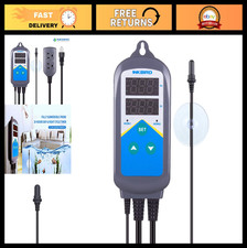 Digital Heating Thermostat for Aquarium  Reptile - Dual Stage Temperature Contr