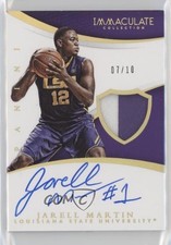 2015 Immaculate Collegiate Signature Gold /10 Jarell Martin #364 Patch Auto 11oq