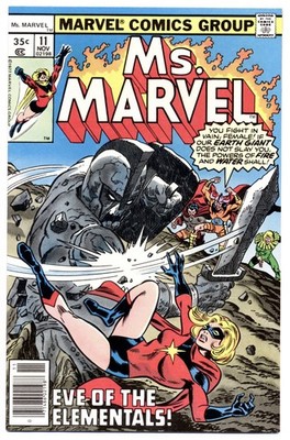 MS. MARVEL #11 F/VF, Marvel Comics 1977 Stock Image | eBay