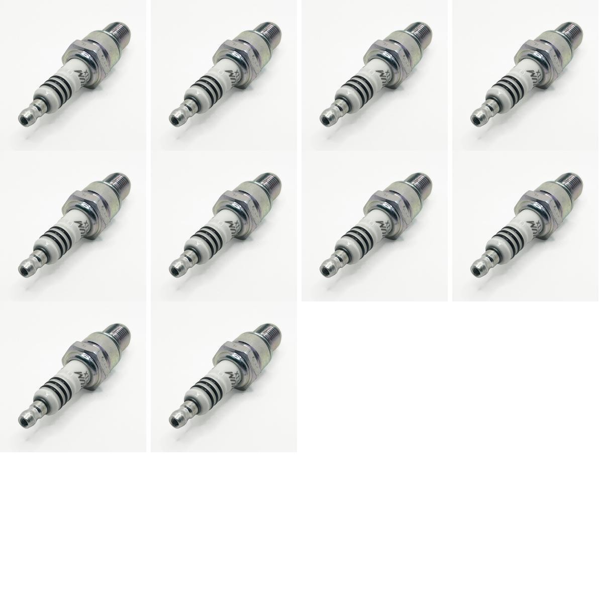 NGK BPR7EIX Spark Plug Pack of 10