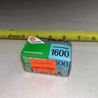 RARE Fujichrome PROVIA 1600 Color Reversal Film 36 RSP 135 Fuji EXPIRED 1999 !!!