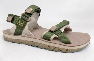 Jack Wolfskin Trail Outfresh Deluxe Women Sport Sandals Size 9 M, Green