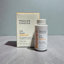 Unbox the Glow: Paula’s Choice C15 Super Booster – .67 Oz New