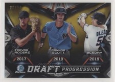 2019 Bowman Draft Gold Refractor 8/50 JJ Bleday Connor Scott Trevor Rogers 0kr0