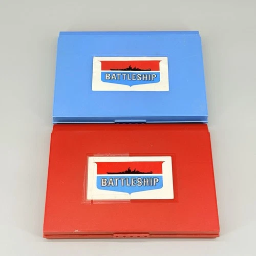 Milton Bradley Original 1971 Vintage Battleship Game #4730 Red & Blue Complete