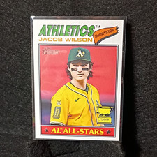 Topps Heritage Jacob Wilson Oakland Athletics 2026 AL All-Stars Rookie #17