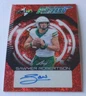 Sawyer Robertson 2025 Leaf Eclectic Flash Forward Red Sparkles Auto 1/1 Baylor ⭐