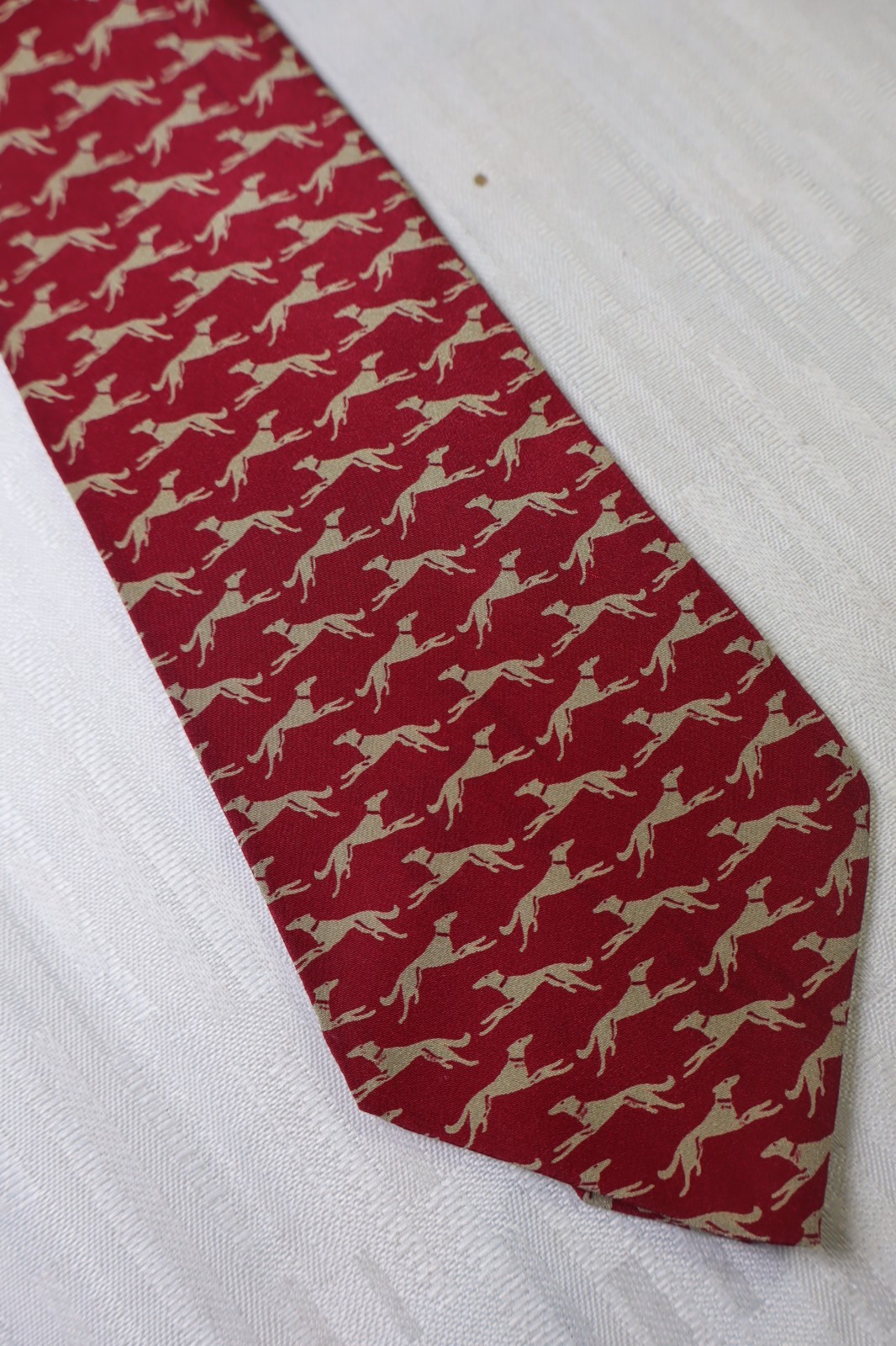 Yves Saint Laurent Seta Silk Tie Cravatta Necktie Made In Italy Vintage Classic thumbnail 2