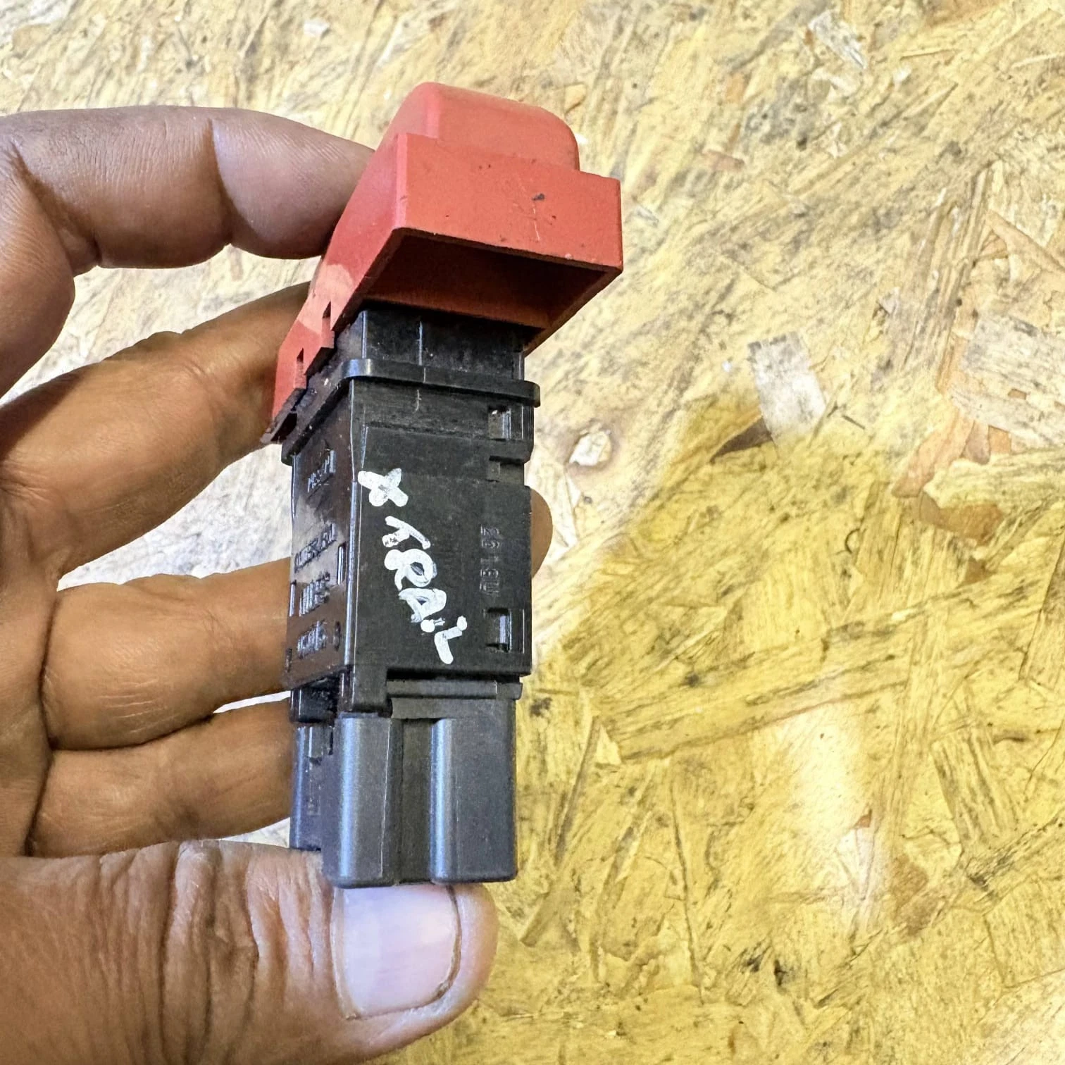 Nissan X-Trail T30 hazard switch side profile actual item