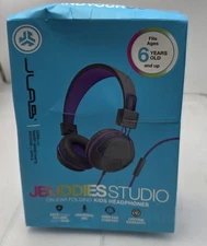 JLab JBuddies Studio On-Ear Kids Wired Headphones