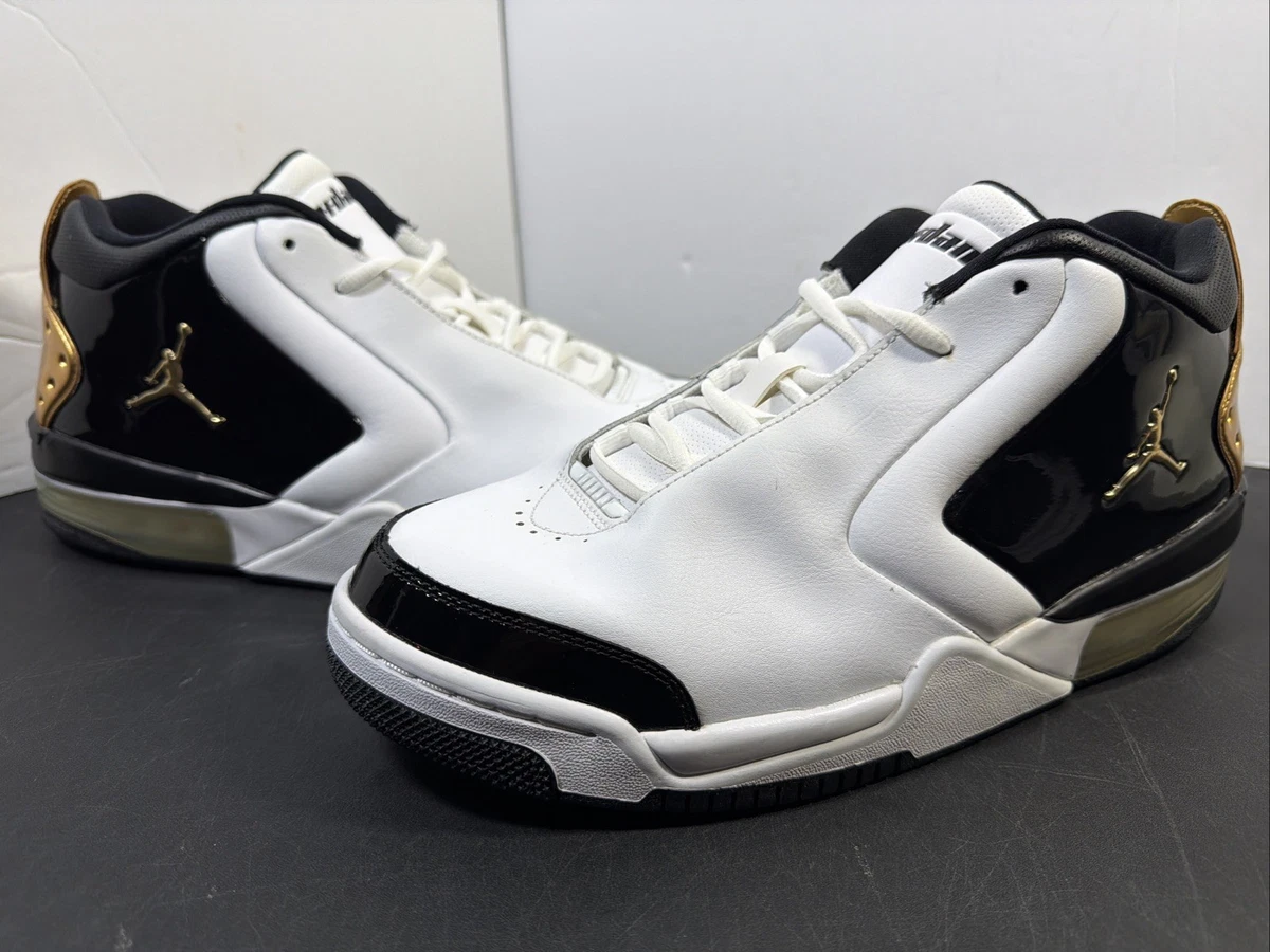AIR JORDAN BIG FUND BLACK AND WHITE MEN SHOES 9.5 1.jpg main image 3