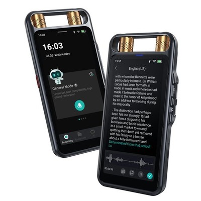 AI Voice Recorder with Playback, Digital Voice Recorder with Transcription to...