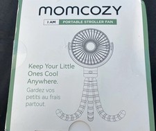 Momcozy Portable Stroller Fan 8000mAh 27H Ultra long Battery Purple Rechargeable