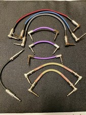 Guitar Patch Cable Lot, Ernie Ball, Fender, Kurlin