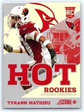 2013 Score - Hot Rookies Tyrann Mathieu #44 (RC)