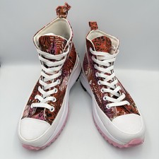 Converse Chuck Taylor Run Star Hike Hi W Sz 8 M 6.5 Platform High Top Tropical