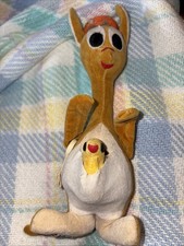 R. Dakin Dream Pets Matilda 8" Kangaroo  Baby Joey Japan Stuffed Animal Vintage