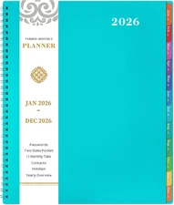 2026 Monthly Planner - 2026 Planner/Calendar, JAN - DEC 2026, 9" X 11", 12 Month