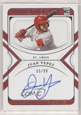 2022 Panini National Treasures Apprentice Ink 55/99 Juan Yepez #AI-JY Auto c8a