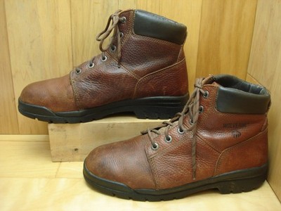 Wolverine Waterproof Boots Mens  New Leather Slip Resistant Sole.  Size 12 EW Wolverine Men main image 2