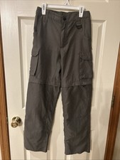 Boy Scouts of America Pants Youth Medium Green Switchback Uniform Convertible