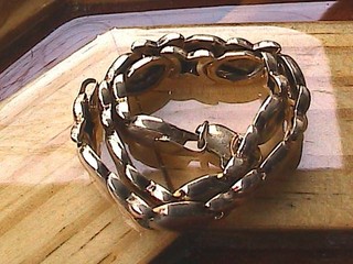 Bracciale XOXO in oro giallo 10k ROTTAMI o NON 3 5 grammi