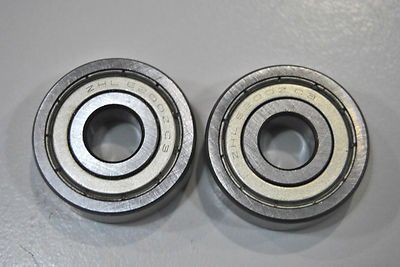 Nr. 2 Lager ZHL 6200Z C3 (kompatibel für TACX Antares Rollen) 30x10x9
