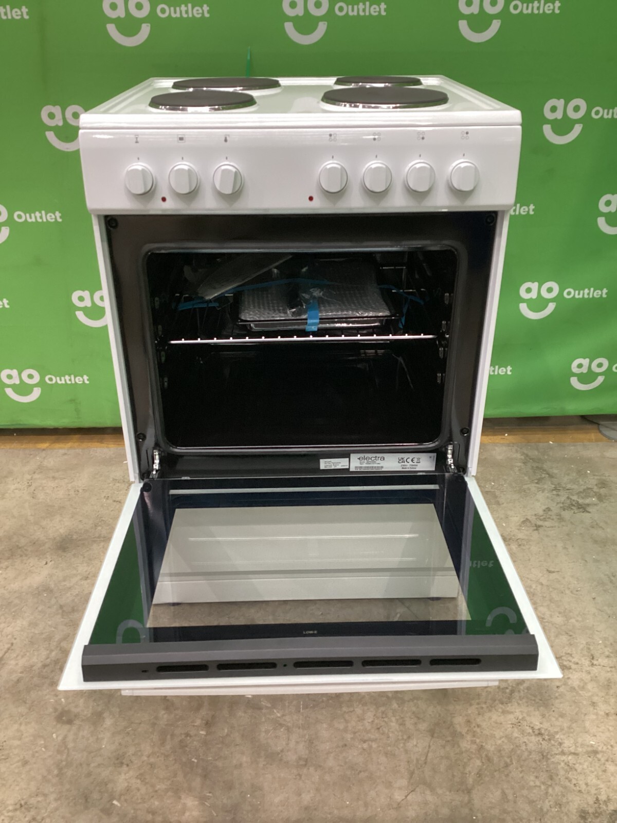 Electra Electric Cooker BEF60SEW 60cm Free Standing LF65785