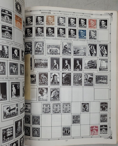 Coronet DeLuxe World Stamp Album 1961 Has Stamps Indexed - Picture 8 of 11