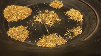2 Lb NUGGET RESERVE   Gold Paydirt! Guaranteed unsearched + added Gold & Nugget