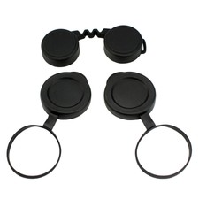 Objective Lens Cap Rain Guard Eyepiece Cover Binocular for Binoculars Straight