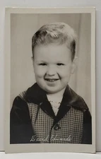 Frederick  Maryland Young Child David Edwards age 3 1951 Photo G7