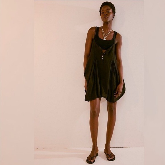 black mini dress pick up Camera Shy Mini Dress