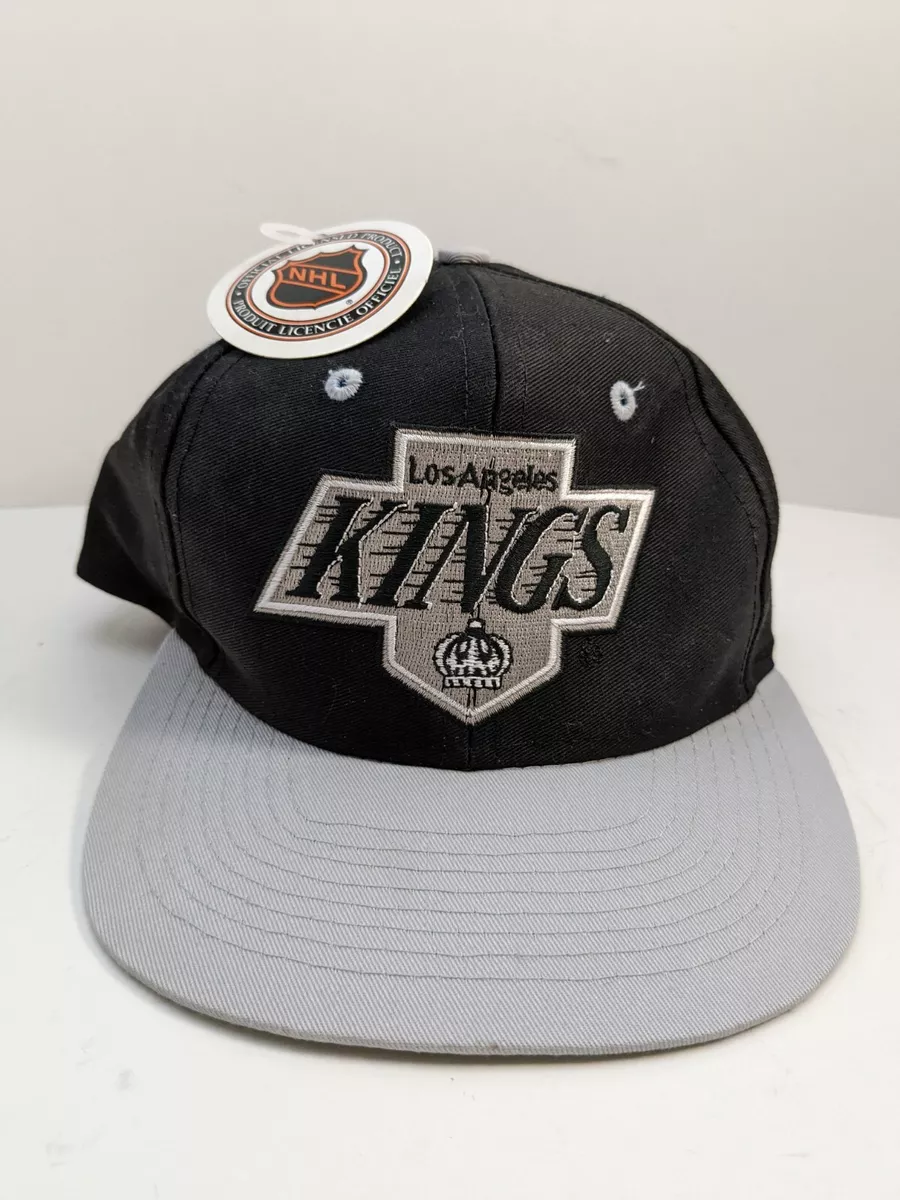 Vintage 90s Los Angeles Kings LA Kings Competitor SnapBack Hat Logo 7  Deadstock