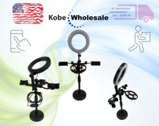 LED Ring Light Selfie Stick Stand for Phone Video Live Stream