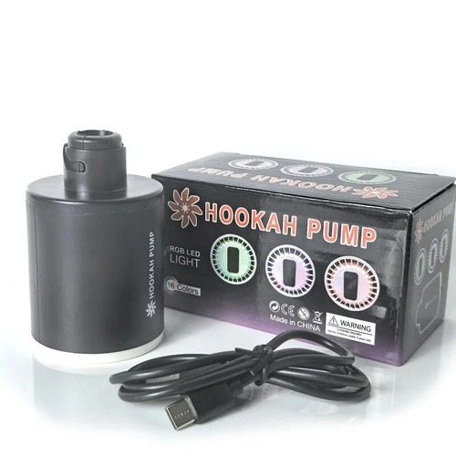 Wasserpfeife Pumpe Elektronische Shisha Starter Akku USB Aufladen LED - Bild 6 von 7