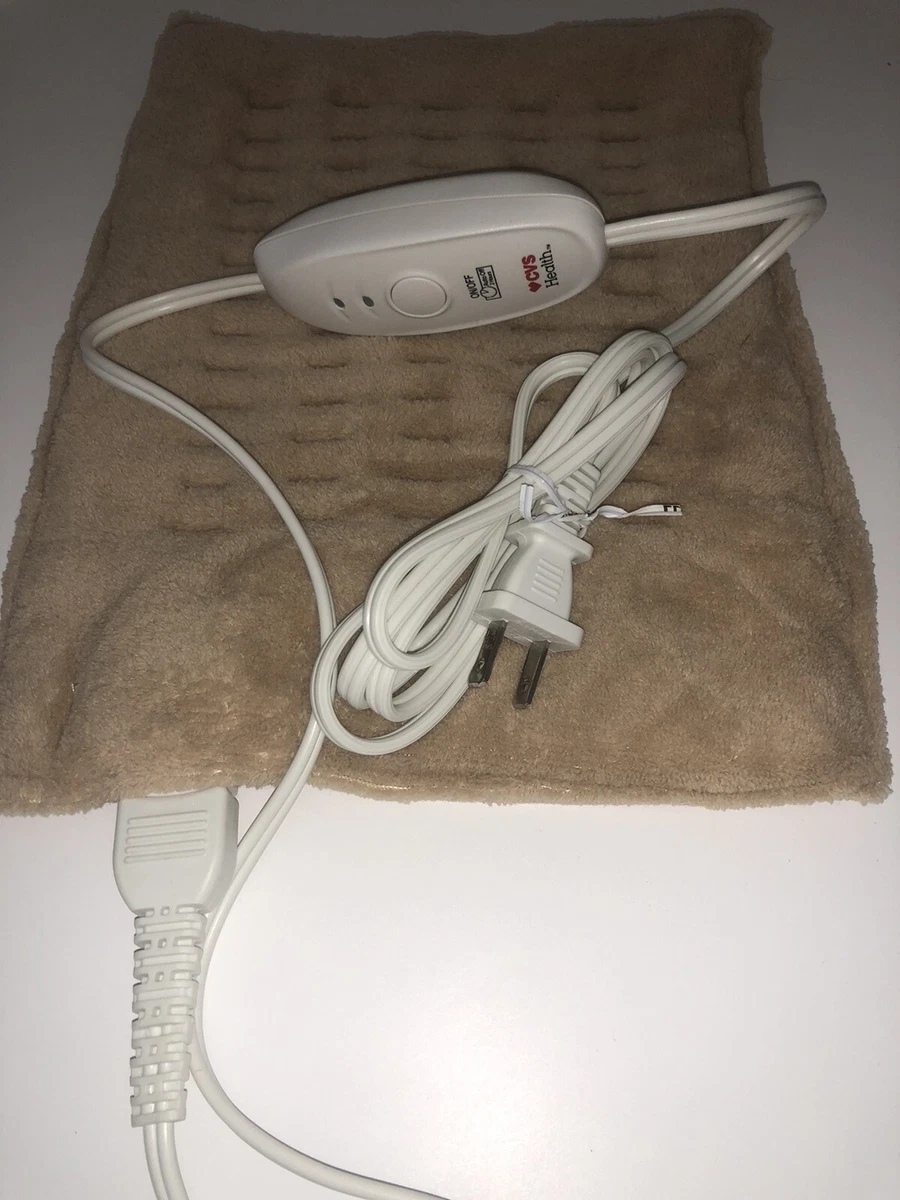 Cvs Heating Pad 2 Heat Setting Auto Shut Off | eBay