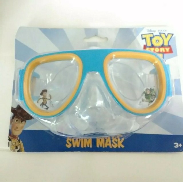 Toy Story 4 Child Swim Mask Woody Buzz Adjustable Strap Disney Pixar in