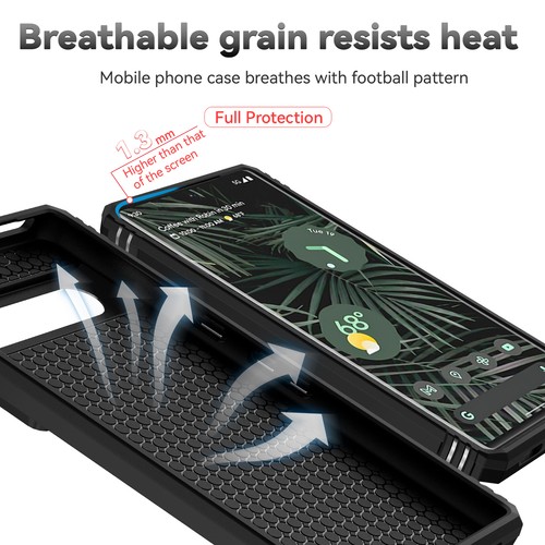 For Google Pixel 8 Pro 7 6a Magnetic Ring Stand Rugged Case Sliding Camera Cover - Picture 16 of 65
