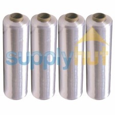 18'' x 1500' 100 Gauge 1 Roll Pallet Wrap Stretch Film Hand Shrink Wrap 1500FT
